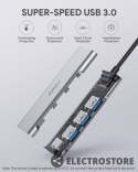 AUKEY CB-C94 aluminiowy HUB USB-C | Ultra Slim | 4w1 | 4xUSB 3.1