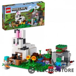 LEGO Klocki Minecraft 21181 Królicza farma