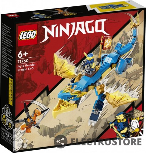 LEGO Klocki Ninjago 71760 Smok gromu Jaya EVO