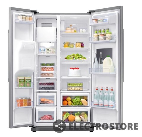 Samsung Chłodziarko-zamrażarka RS50N3903SA SbS Samsung Chłodziarko-zamrażarka RS50N3903SA SbS