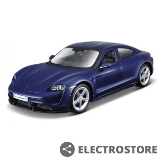 Bburago Model metalowy Porsche Taycan Turbo S Niebieski 1/24