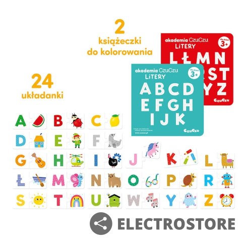 CzuCzu Akademia - Litery CzuCzu Akademia - Litery