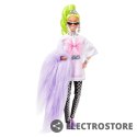 Mattel Lalka Barbie Extra Biała tunika Neonowe zielone włosy