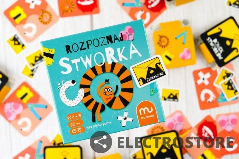 Muduko Gra sensoryczna Rozpoznaj Stworka Muduko Gra sensoryczna Rozpoznaj Stworka