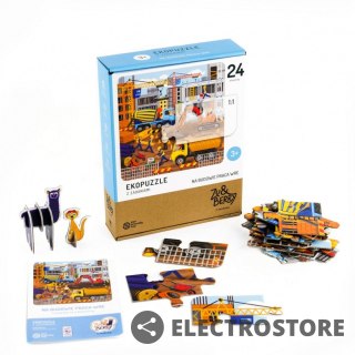 Muduko Puzzle 24 elementy Na Budowie praca wre