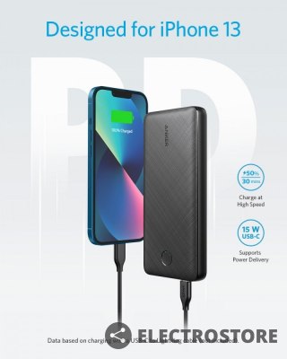 Anker Powerbank PowerCore III 20 000 Czarny