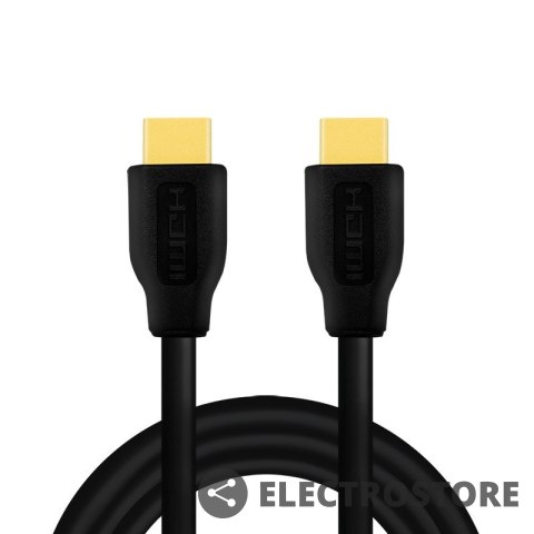 LogiLink Kabel HDMI 4K/60Hz, CCS 3m Czarny LogiLink Kabel HDMI 4K/60Hz, CCS 3m Czarny
