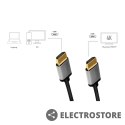 LogiLink Kabel HDMI 4K/60Hz aluminium 5m Czarny