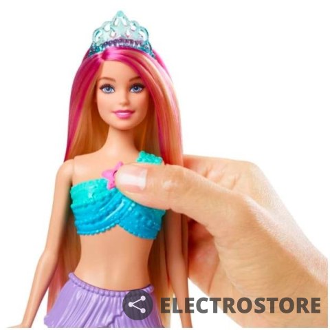 Mattel Lalka Barbie Malibu Syrenka Migoczące światełka Mattel Lalka Barbie Malibu Syrenka Migoczące światełka