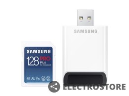 Samsung Karta pamięci SD MB-SD128KB/EU 128GB PRO Plus + czytnik