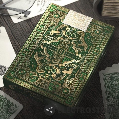 Bicycle Karty Harry Potter talia zielona - Slytherin Bicycle Karty Harry Potter talia zielona - Slytherin
