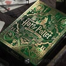 Bicycle Karty Harry Potter talia zielona - Slytherin Bicycle Karty Harry Potter talia zielona - Slytherin