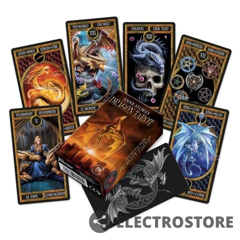 Bicycle Karty Tarot Dragons Anne Stokes Bicycle Karty Tarot Dragons Anne Stokes