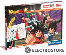 Clementoni Puzzle 104 elementów Happycolor Dragon ball