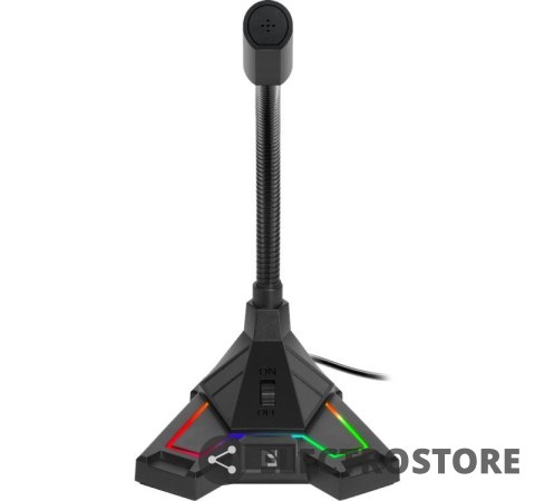 Defender Mikrofon Pitch GMC 200 LED Streaming 3,5 mm jack Defender Mikrofon Pitch GMC 200 LED Streaming 3,5 mm jack