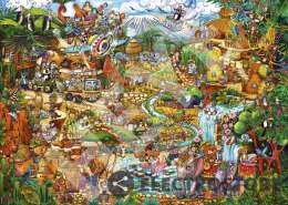 Heye Puzzle 2000 elementów Egzotyczne safari