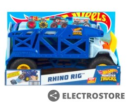 Hot Wheels Pojazd Rhino Rig Transporter Nosorożec