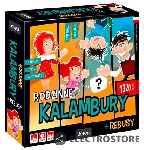 Jawa Gra Rodzinne KALAMBURY i REBUSY