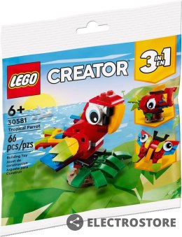 LEGO Klocki Creator 30581 Tropikalna papuga 3 w 1