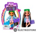 Mattel Lalka Barbie Extra Minis Kurtka w kratkę/Czarne włosy