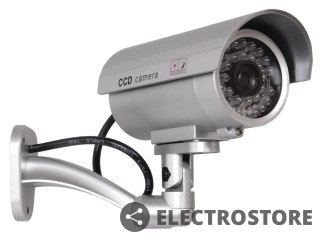 CEE Atrapa kamery IR9000 S IR LED srebrna