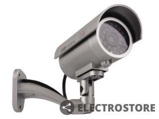 CEE Atrapa kamery IR9000 S IR LED srebrna