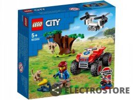 LEGO Klocki City 60300 Quad ratowników dzikich zwierząt