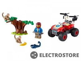 LEGO Klocki City 60300 Quad ratowników dzikich zwierząt