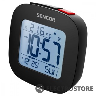 Sencor SDC 1200 B Budzik z termometrem, zegar sterowany radiem