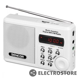Sencor SRD 215 W Radio z USB,MP3,SD