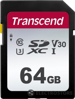 Transcend Karta pamięci SDXC/SDHC 64GB 300S 3D Nand Flash