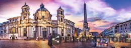 Trefl Puzzle 500 elementów Panorama - Piazza Navona, Rzym