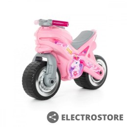 POLESIE Jeździk motor różowy