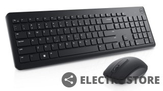 Dell Zestaw bezprzewodowy klawiatura + mysz KM3322W