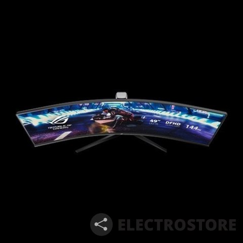Asus Monitor 49 XG49VQ VA 32:9 (3840 x 1080) ROG Strix 144Hz 4ms 1200nit 125% sRGB HDR400 HDMI DP USB B 2xUSB3.0 GŁOŚNIK Asus Monitor 49 XG49VQ VA 32:9 (3840 x 1080) ROG Strix 144Hz 4ms 1200nit 125% sRGB HDR400 HDMI DP USB B 2xUSB3.0 GŁOŚNIK