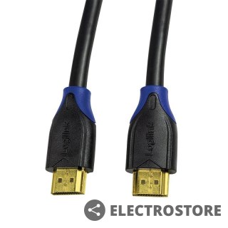 LogiLink Kabel HDMI 2.0 Ultra HD 4Kx2K, 3D, Ethernet, 2m