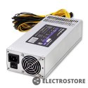 Qoltec Zasilacz PCI-E 1850W | 80 Plus Miner | Gaming Miner