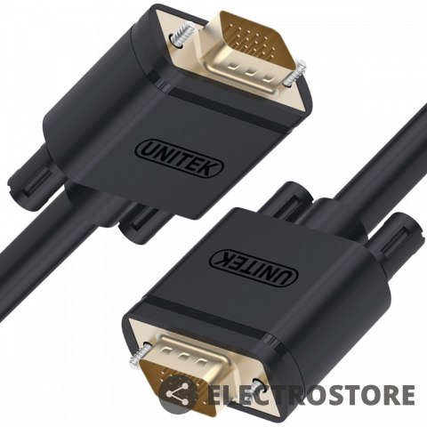 Unitek Kabel VGA PREMIUM HD15 M/M, 1.0m; Y-C511G Unitek Kabel VGA PREMIUM HD15 M/M, 1.0m; Y-C511G