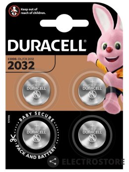 Duracell Bateria litowa CR2032 bliter 4 sztuki