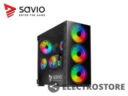 Elmak Obudowa PC SAVIO Prime X1 ARGB Glass