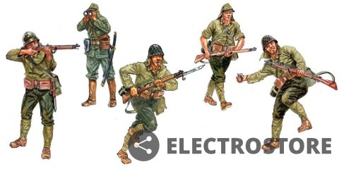 Italeri Model plastikowy Piechota japońska z II wojny światowej Italeri Model plastikowy Piechota japońska z II wojny światowej