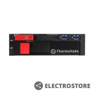 Thermaltake Kieszeń na HDD - Rack Panel 2xUSB 3.0 SATA3 3,5" + 2,5",czarna