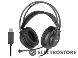 A4 Tech Słuchawki FStyle FH200U (USB) czarne