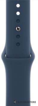 Apple Watch Series 7 GPS, 45mm Koperta z aluminium w kolorze niebieskim z paskiem sportowym w kolorze błękitnej toni - Regular