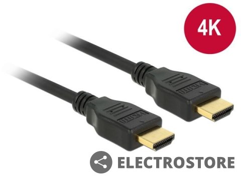 Delock Kabel HDMI-HDMI 4K Ethernet 2m czarny