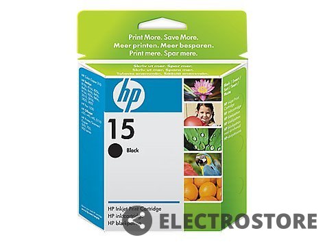 HP Inc. Tusz nr 15 Czarny XL C6615DE