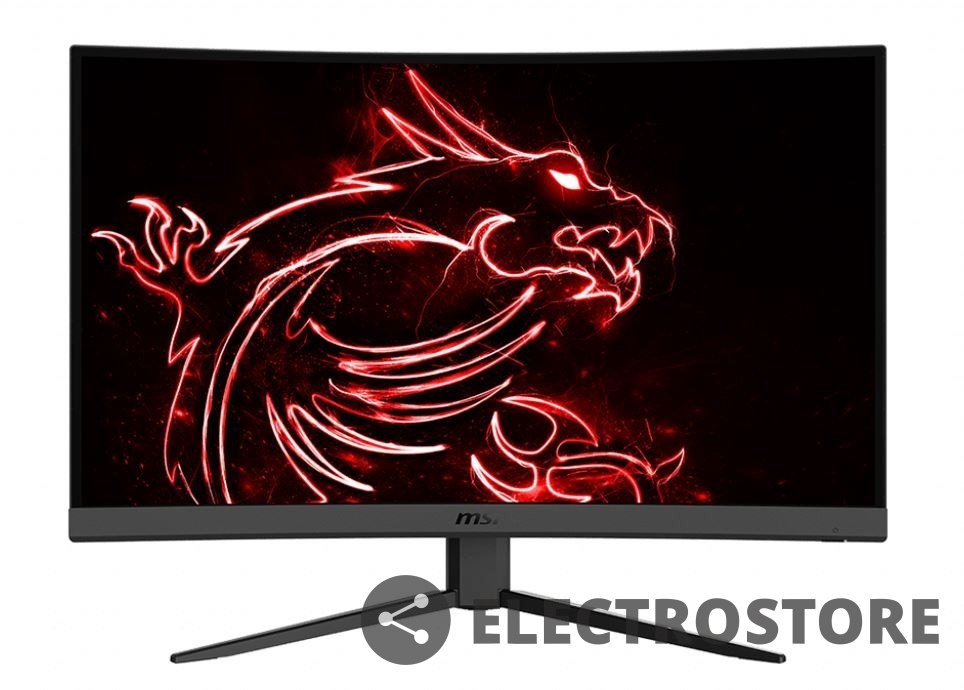 MSI Monitor 27 cali Optix G27CQ4 Curved/LED/QHD/NonTouch/165Hz/czarny MSI Monitor 27 cali Optix G27CQ4 Curved/LED/QHD/NonTouch/165Hz/czarny