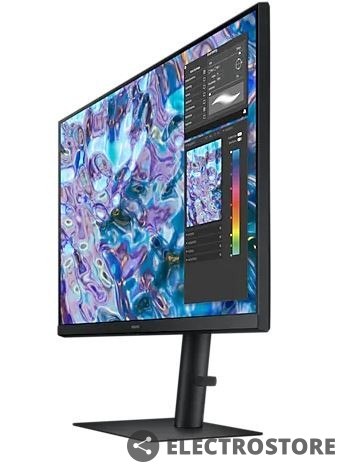 Samsung Monitor 27 cali LS27B610EQUXEN IPS 2560x1440 WQHD 16:9 2xHDMI 1xDP 5ms HAS+PIVOT płaski 3 lata on-site
