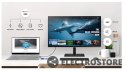 Samsung Monitor 32 cale LS32A600UUUXEN VA 2560x1440 WQHD 16:9 1xHDMI 1xUSB-C 2xDP (In+Out) 3xUSB 3.0 LAN (RJ45) 5ms HAS+PIVOT płaski 