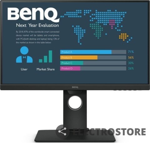 Benq Monitor 24 cali BL2480T LED 5ms/1000:1/IPS/HDMI/Głośniki